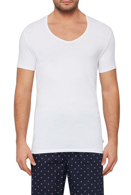 Jack Pima Cotton V-Neck T-Shirt